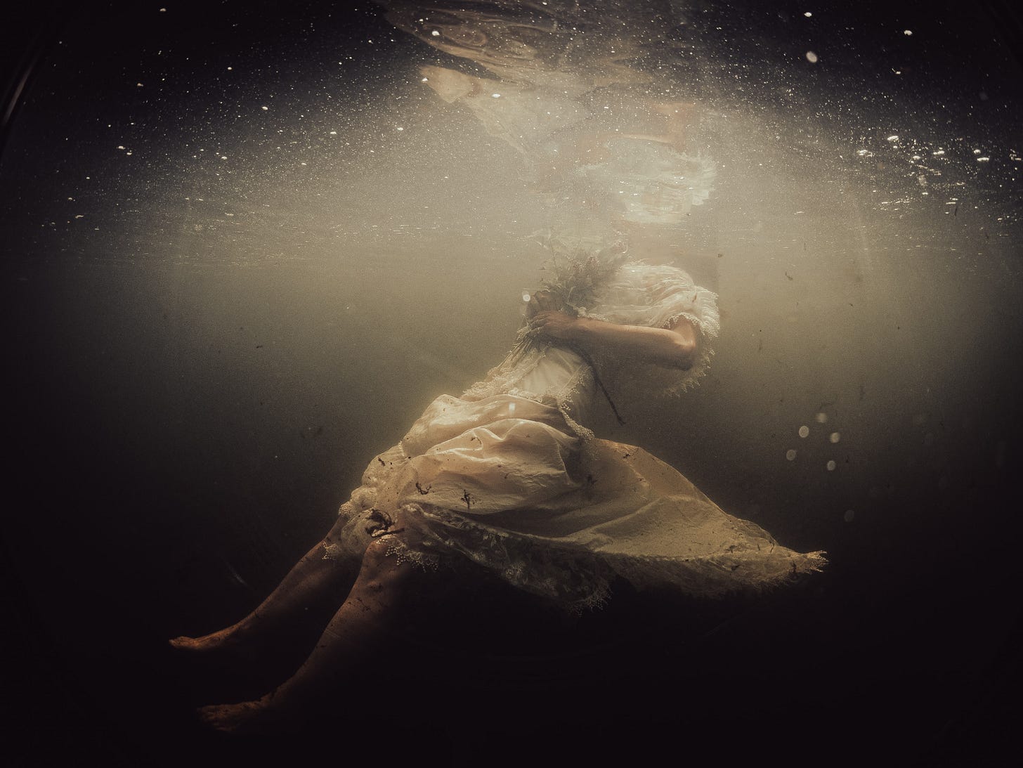 There’s a storm in your soul, matching the roiling waves, yet you’re so numb with pain you think you must surely be dead. But you’re not.