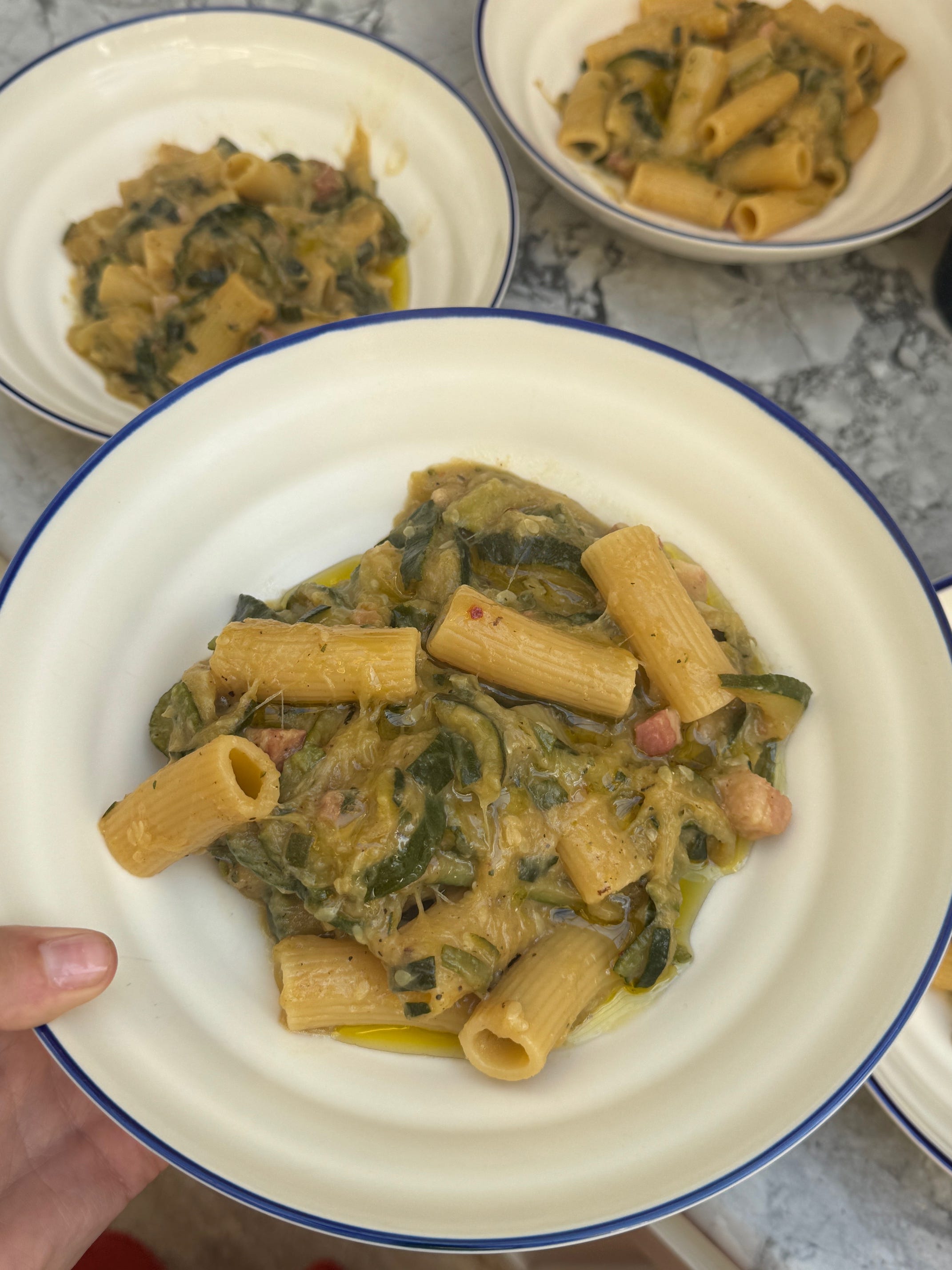 Pasta with Zucchini - by Leanne Kilroy