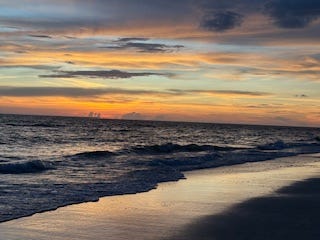 Nuggets  —  Wisdom rides the waves. Faith calls us to step in—lean in. Each of us faces a ‘first’ this fall…We've never stood at this particular edge of time, this particular age, looking toward this particular season.  The waves of God’s love swell around us—anchoring us in both beauty and brokenness.