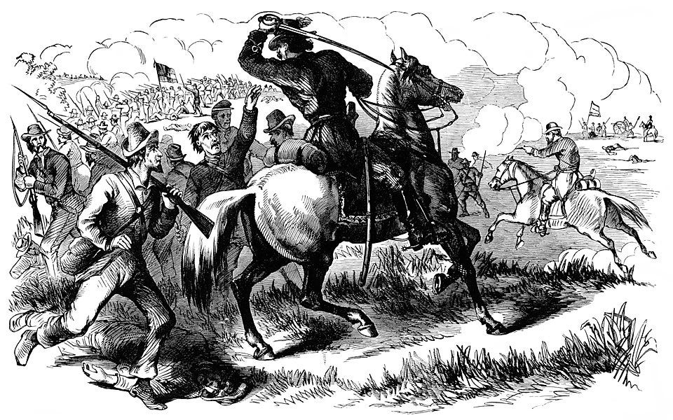 A Raw Recruit's Terrifying First Battle: True Civil War Cavalry Experiences Under Fire