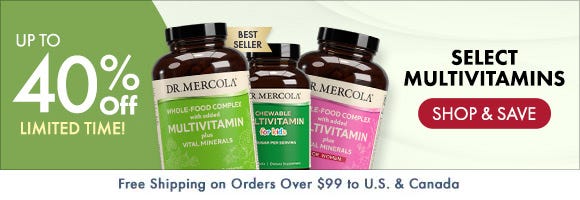 Get up to 40% Off on Select Multivitamins