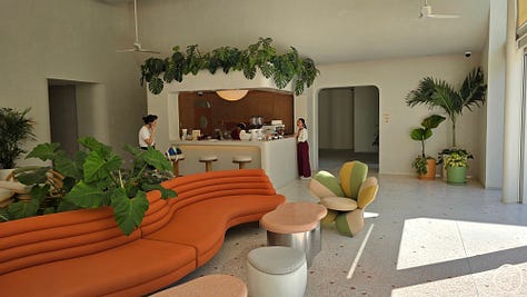 Lobby area at Standard Pattaya