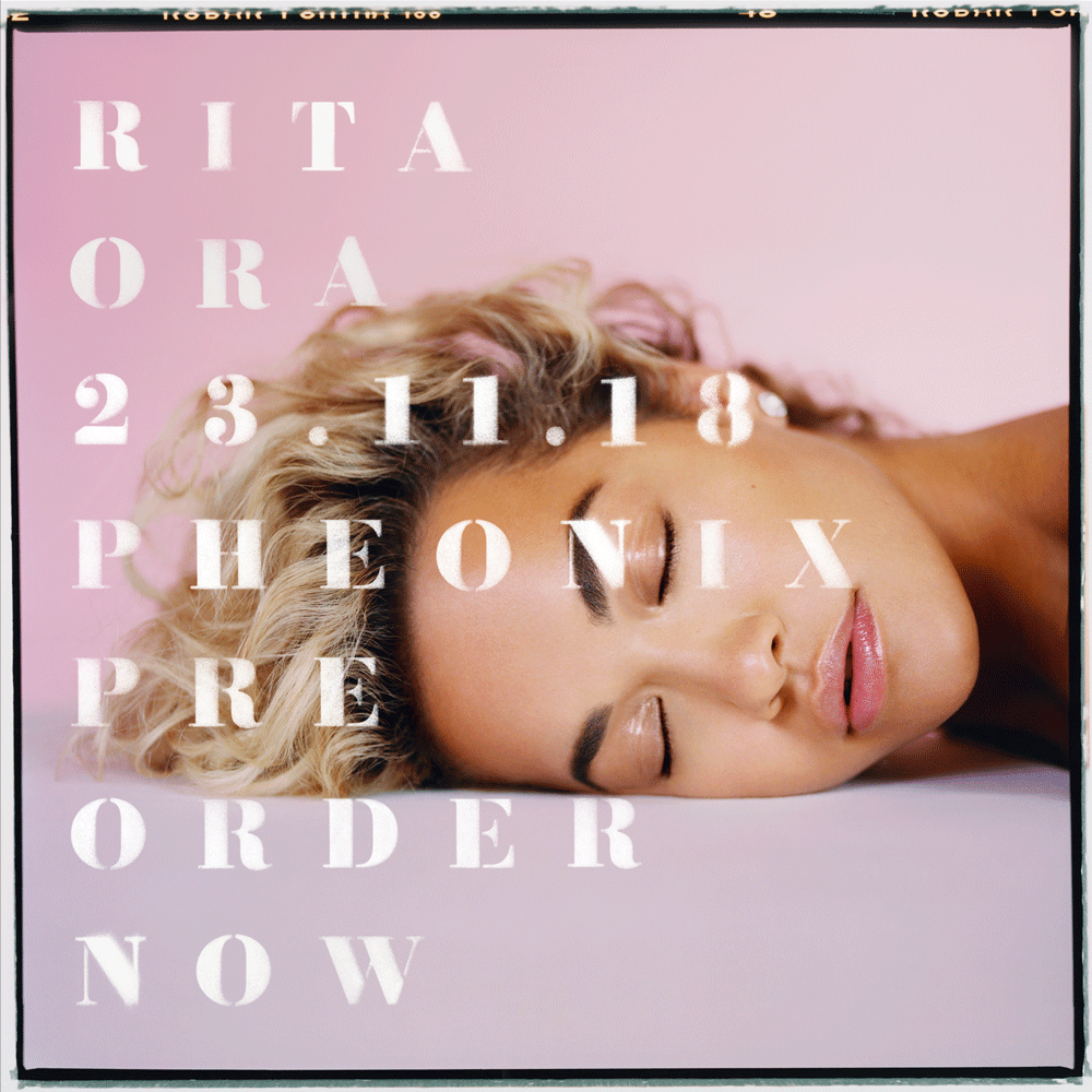 Rita Ora Album Phoenix GIF design by Hales Curtis