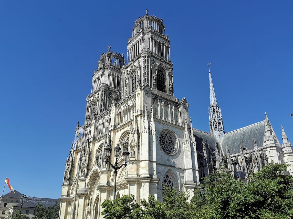 Cathédrale Sainte-Croix d'Orléans.