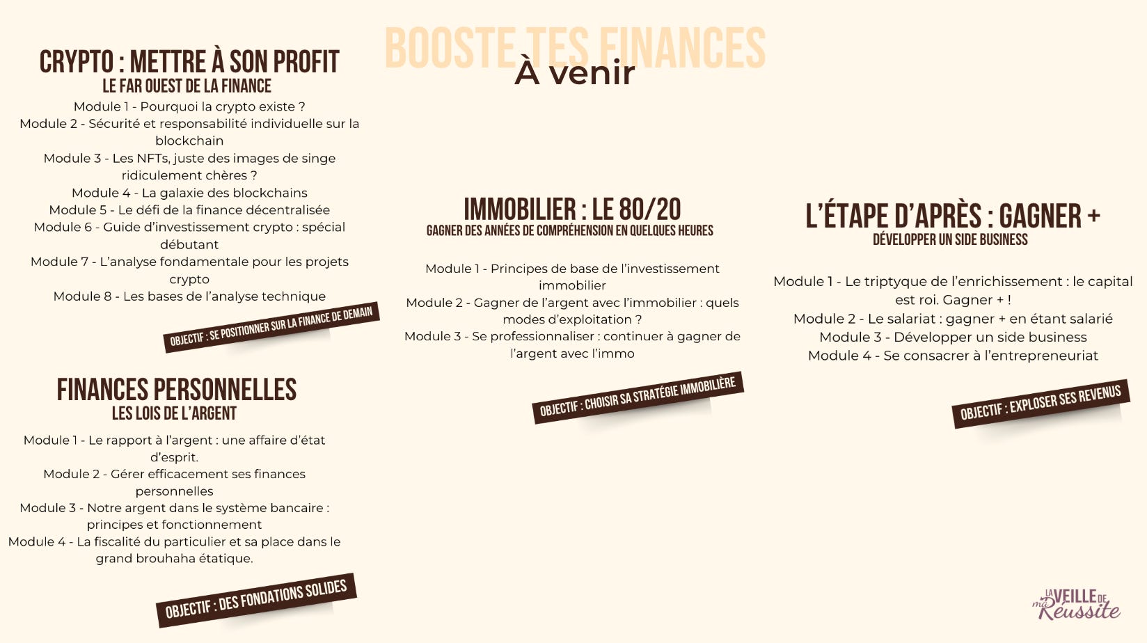 Booste Tes Finances est enfin lancé