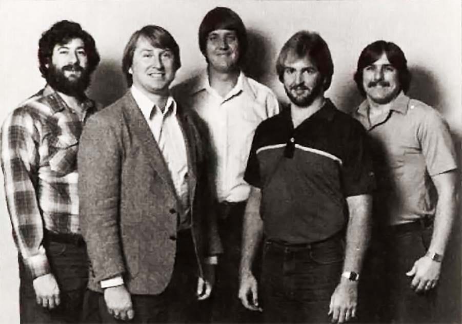 Larry Kaplan, Alan Miller, David Crane, Steve Cartwright and Bob Whitehead, programmers a video game company Activision