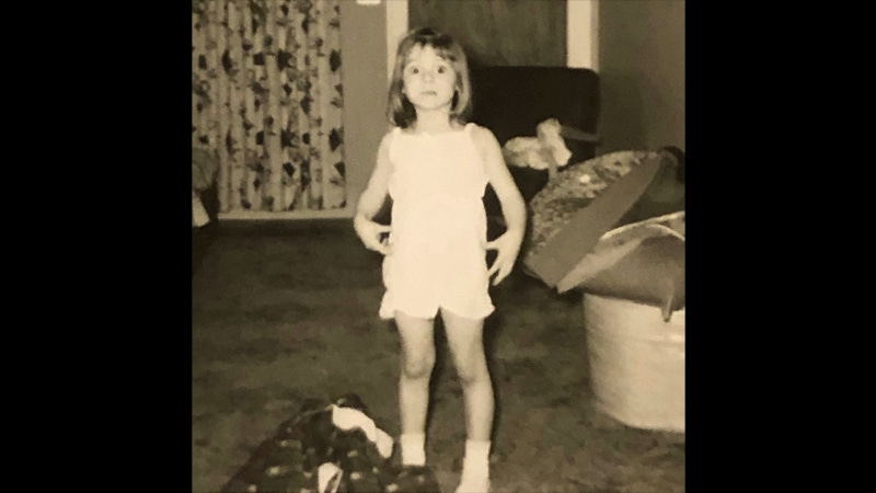 Cathy O'Brien as a child