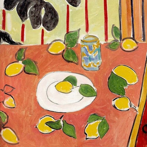 Still Life With Lemon 