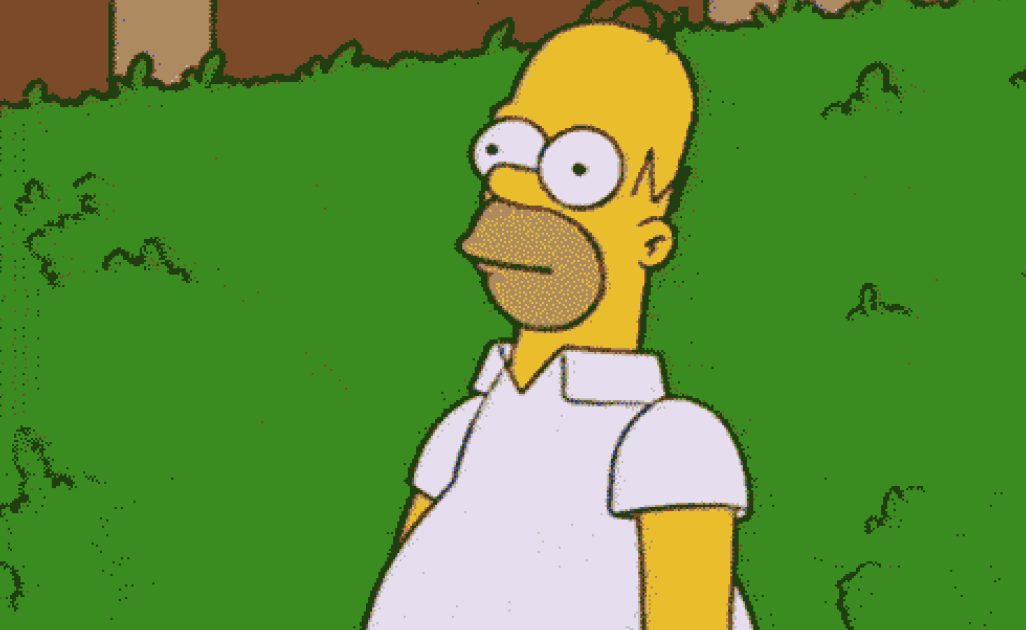 Someone made an addictive game from that Simpsons meme of Homer hiding | Metro News Someone made an addictive game from that Simpsons meme of Homer hiding | Metro News