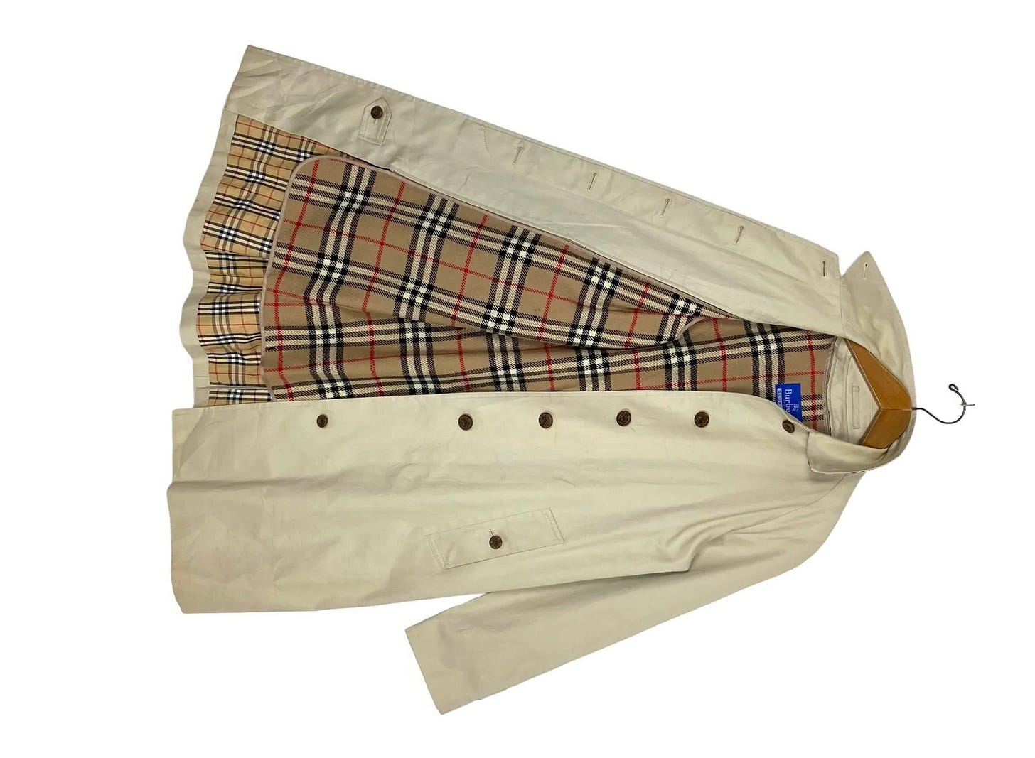 Conceptual images illustrating the article Timeless – the trend that lasts forever, exploring the duality of fashion’s most overused word and how ‘timelessness’ functions as both a trend and an illusion of permanence. burberry trench coat