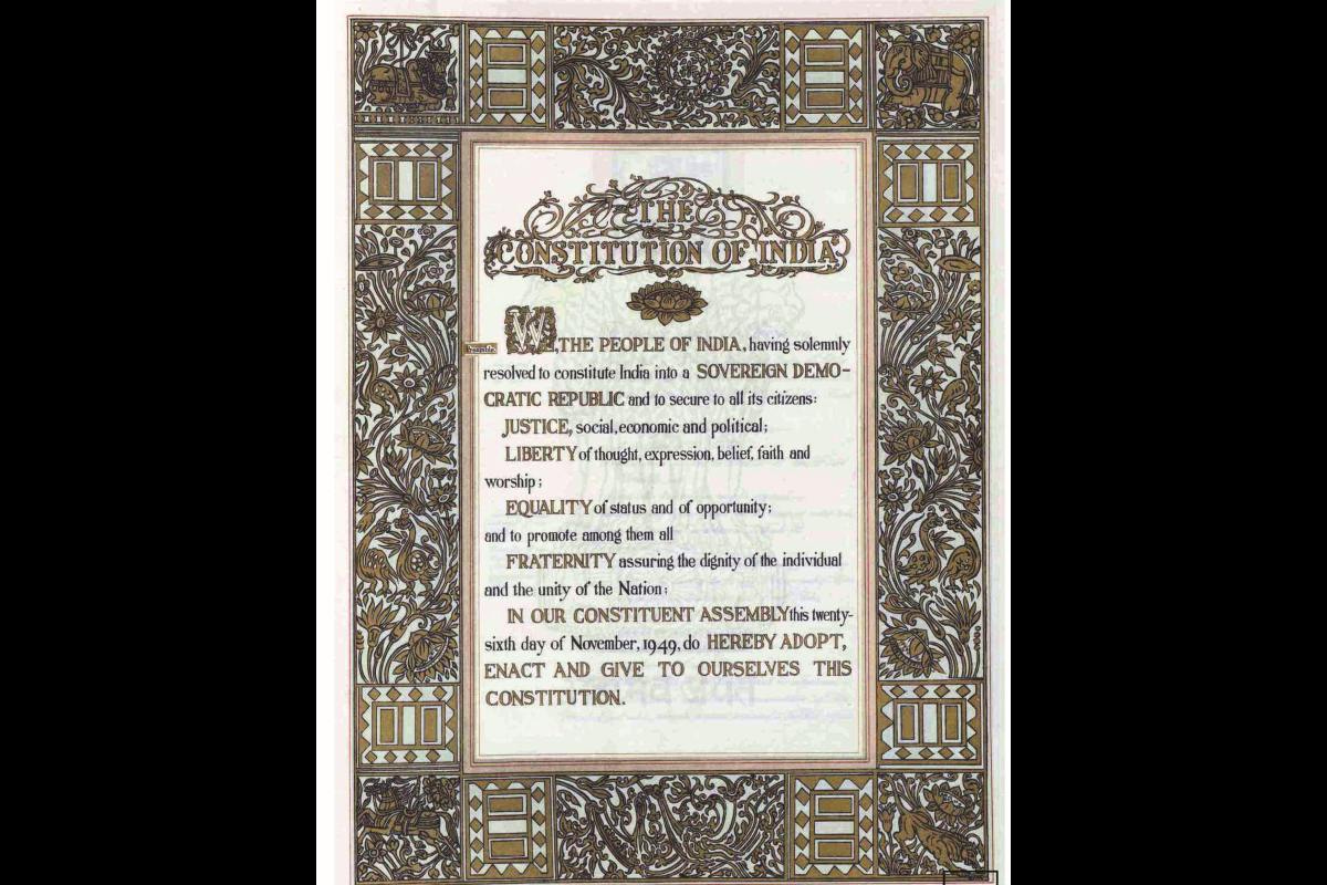 Spirit of Constitution