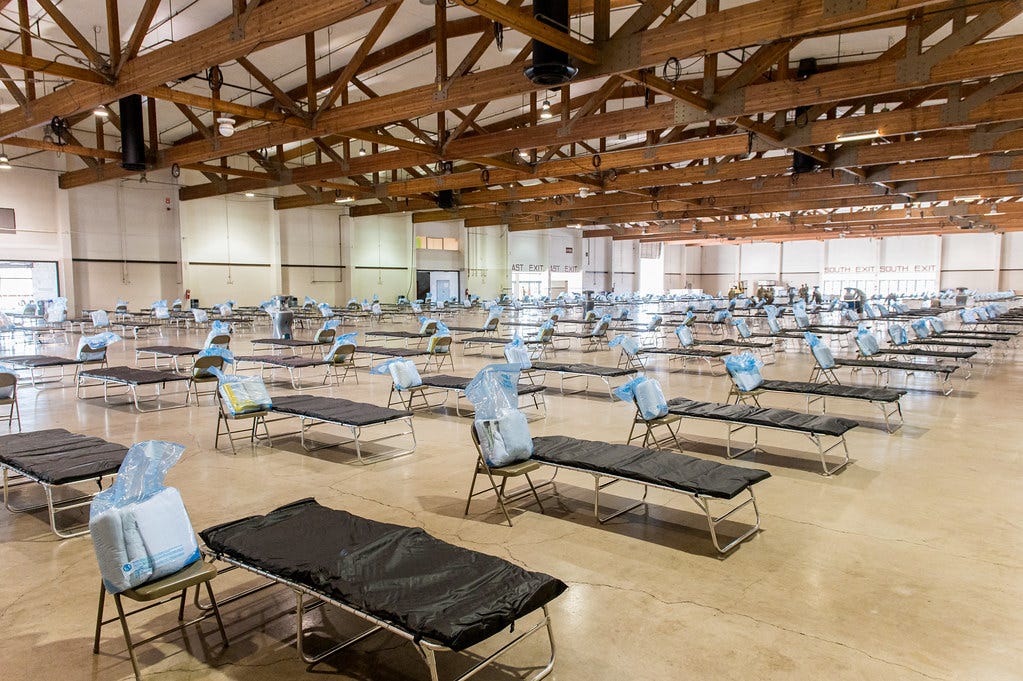 Oregon National Guard sets up Oregon Medical Station Oregon National Guard sets up Oregon Medical Station