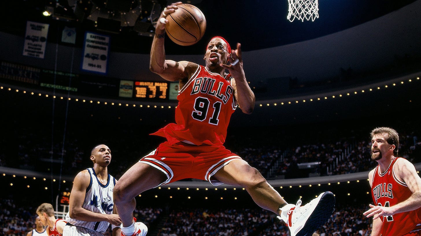 Rodman was different -- in a good way | Chicago Bulls