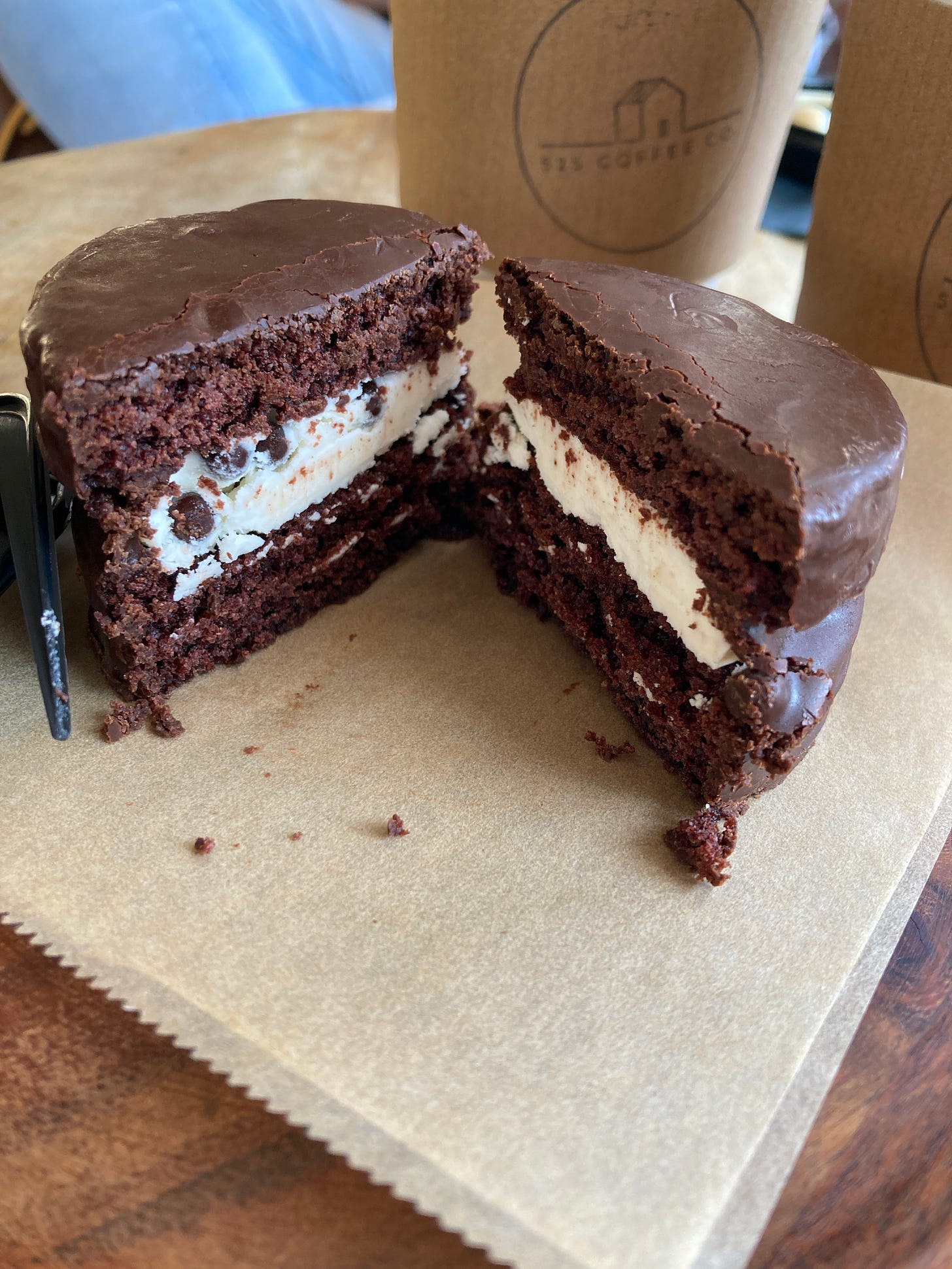 Cake at 525 Coffee Co. Cake at 525 Coffee Co.