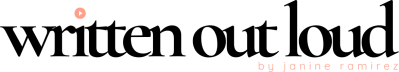 Written Out Loud