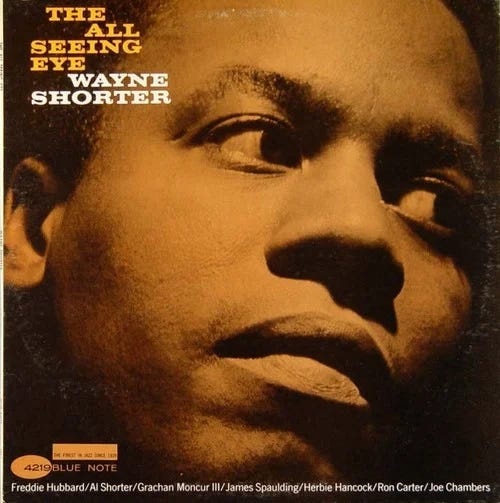 Cover art for The All Seeing Eye by Wayne Shorter