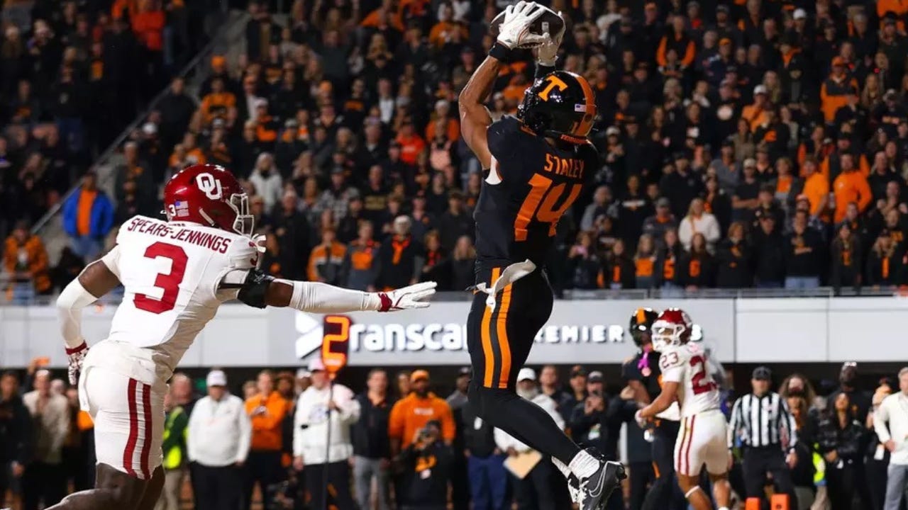 braylon staley tennessee vols football oklahoma 2025