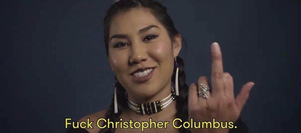 Watch The Video That Originated The “Fuck Christopher Columbus” Image | The FADER Watch The Video That Originated The “Fuck Christopher Columbus” Image | The FADER