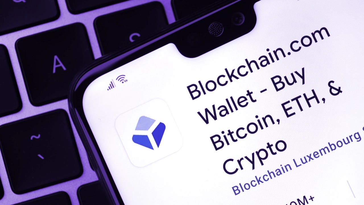 Blockchain.com is a crypto exchange and wallet provider. Image: Shutterstock