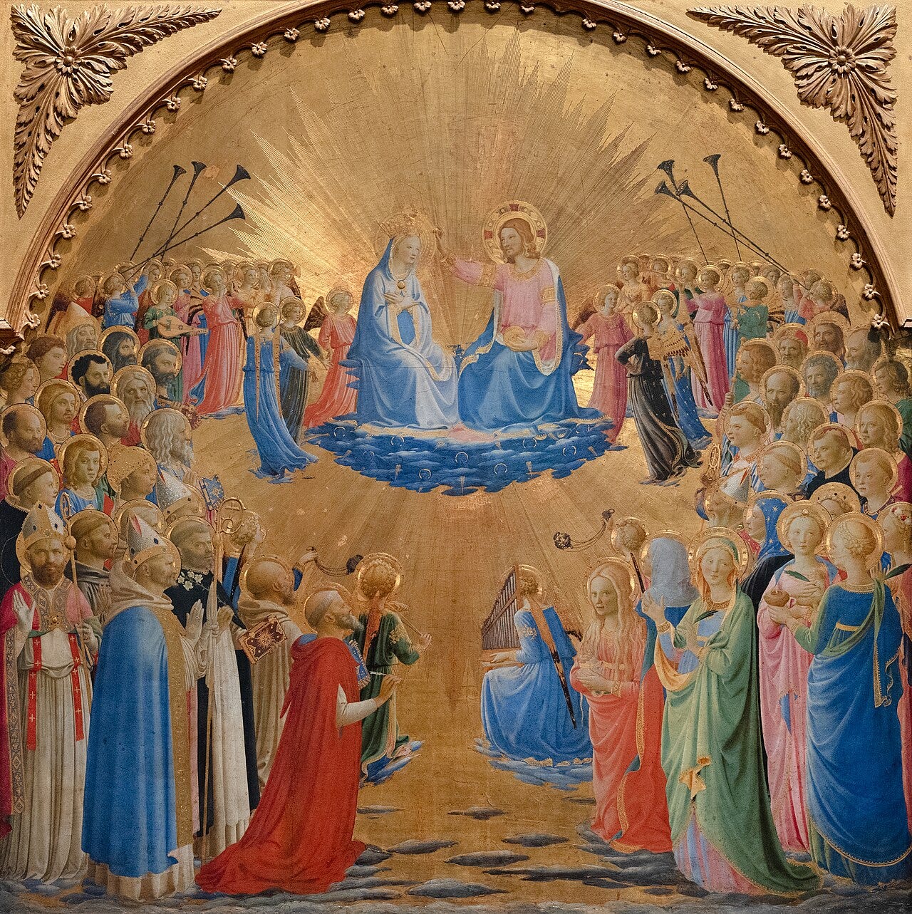Fra Angelico Coronation of the Virgin Fra Angelico Coronation of the Virgin