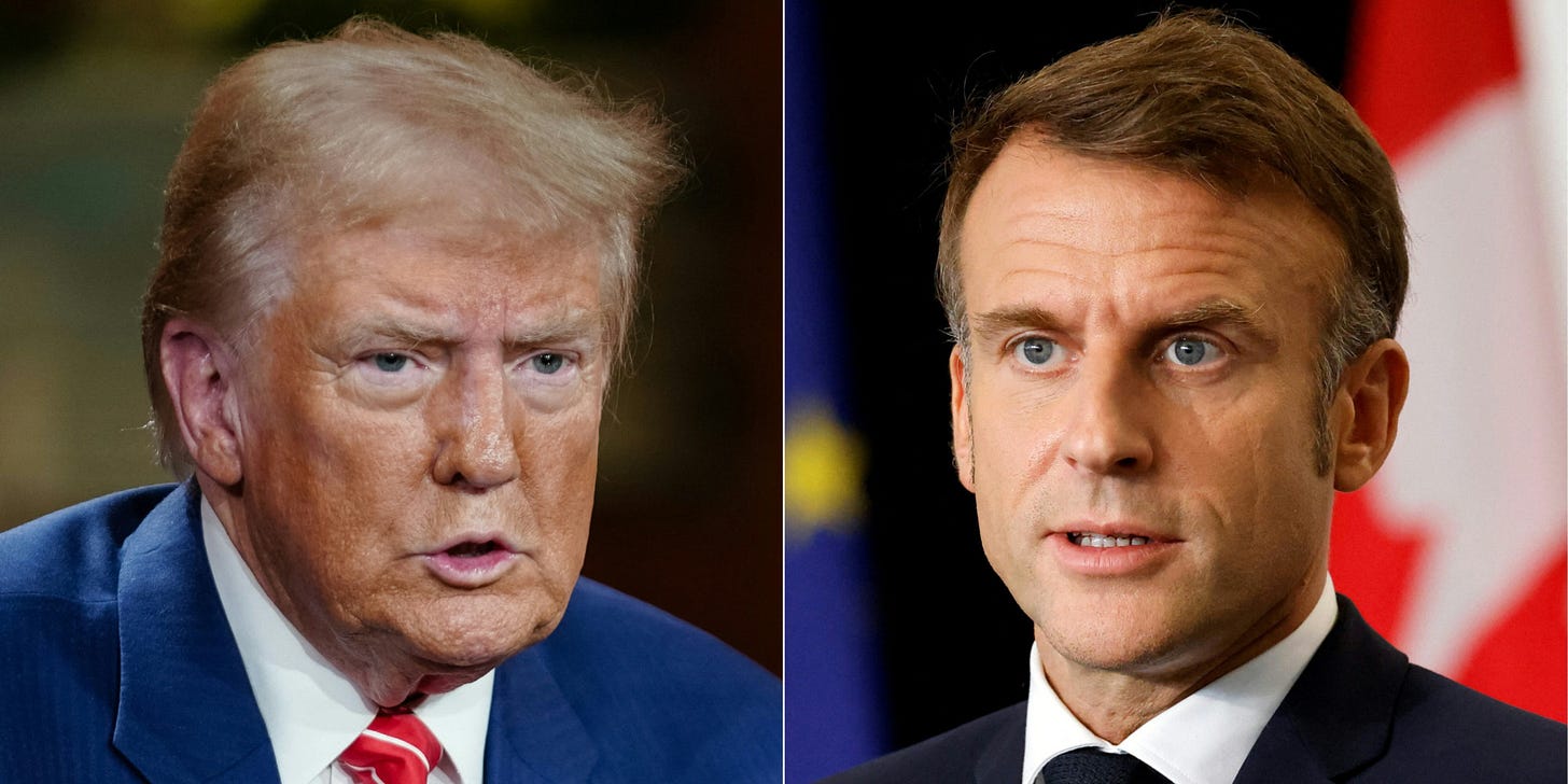 L'élection de Donald Trump, l'occasion pour Emmanuel Macron de se relancer  sur la scène internationale ?