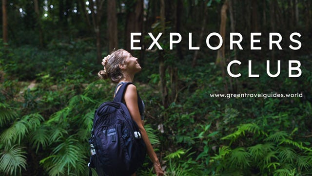 Explorers Club, Green Travel Guides