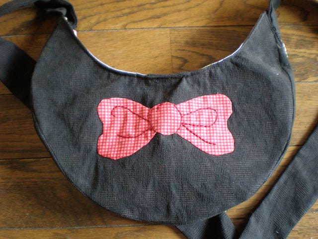 Cat Bag Bow Back Cat Bag Bow Back