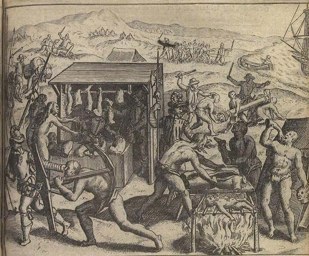 They Fed Native People To Dogs