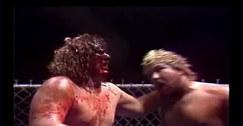 1986 10 17 Terry Gordy vs Ted DiBiase Cage Match 1986 10 17 Terry Gordy vs Ted DiBiase Cage Match