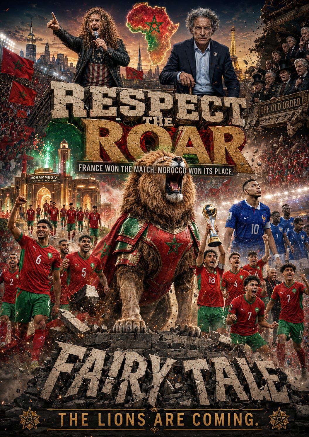 Respect The Roar: France ended Morocco’s World Cup run, but the Atlas Lions proved their global football rise is an institution.