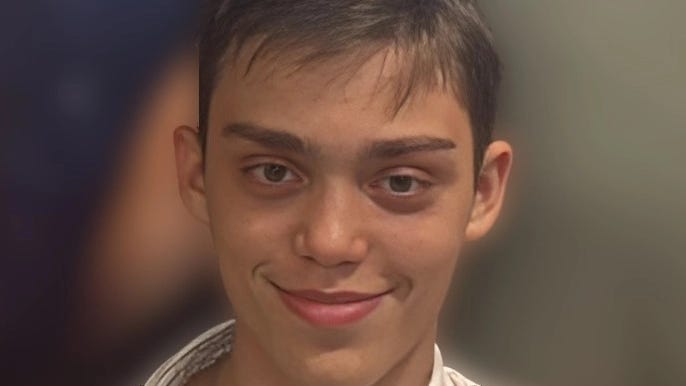 Il bel sorriso di Marco Baccini: in novembre aveva compiuto vent’anni