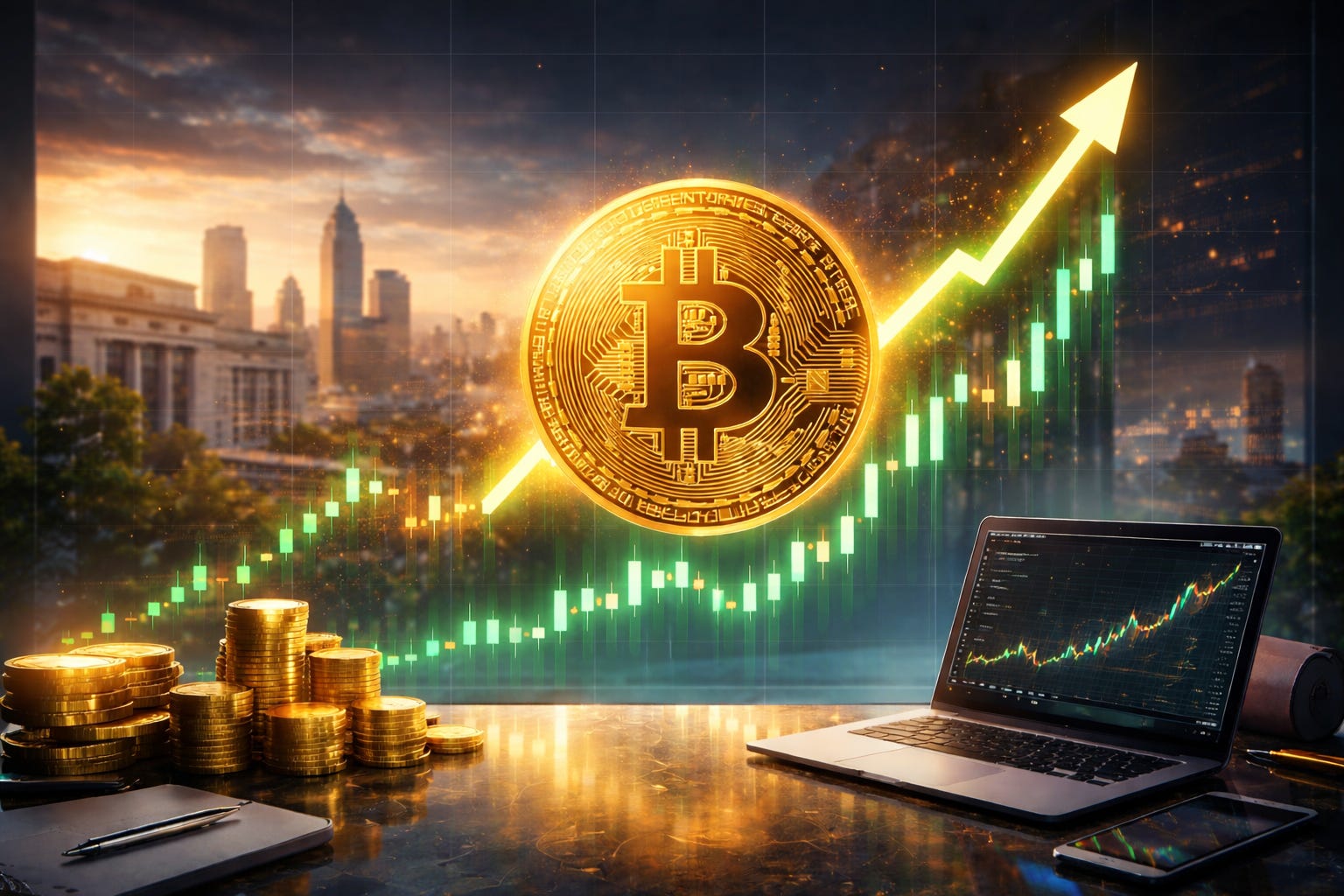 Powell Investigation and Soft CPI Reshape Rates Outlook, Bitcoin Tests Path  to $100K