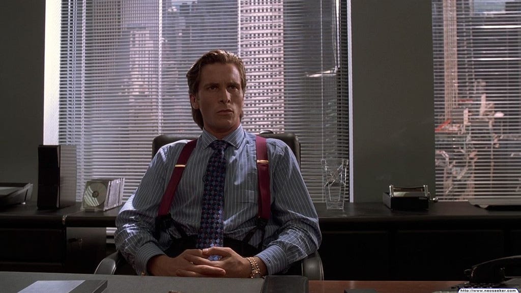 Christian Bale, American Psycho Christian Bale, American Psycho