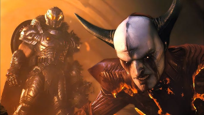 The Moment Azhrak Realizes Why Demons Fear Doom Slayer | Boss Fight +  Cutscene – DOOM: The Dark Ages