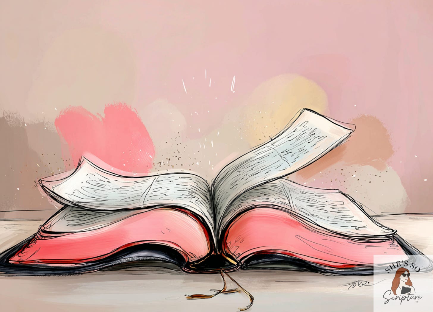 Watercolor illustration of an open scroll illuminated with soft light, representing Hosea 4:6 and the Hebrew concept of relational knowledge daʿat