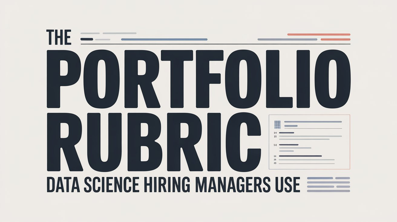 The Portfolio Rubric Data Science Hiring Managers Use The Portfolio Rubric Data Science Hiring Managers Use