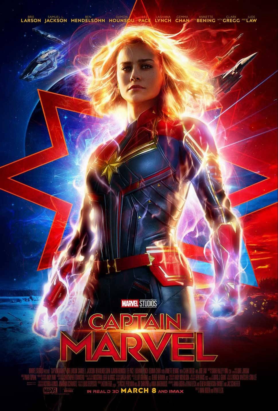 Captain Marvel domestic payoff one-sheet