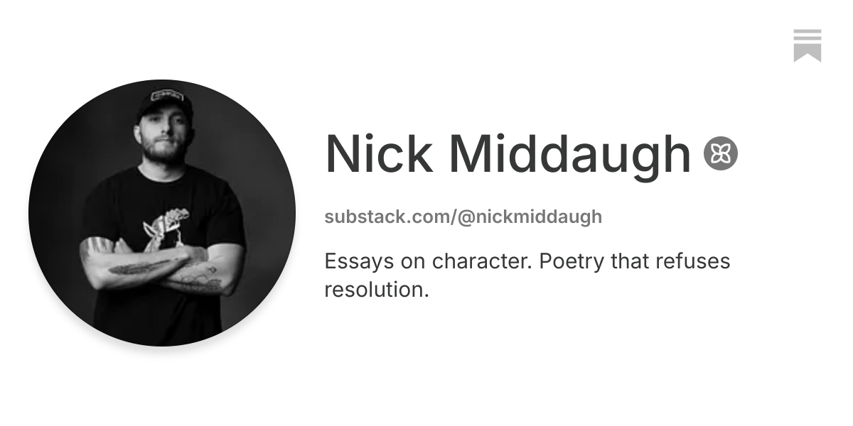 Nick Middaugh | Substack