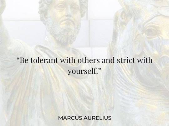 Forgive others their mistakes, if possible—and hold yourself to a ...