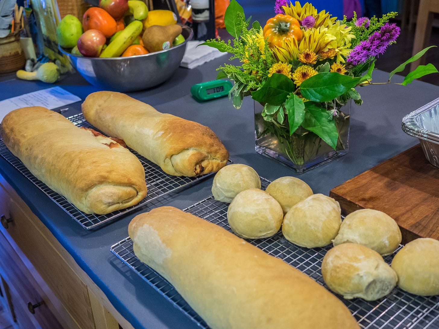 Fresh baked bread