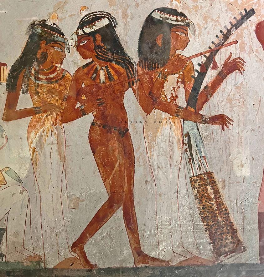 Tomb of Nakht, Deir el-Medina, (TT52). : r/OutoftheTombs