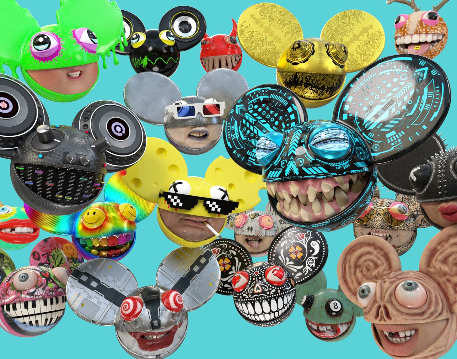head5, the Collectible NFT Series from deadmau5 x