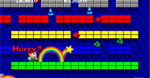 レインボーアイランド バブルボブル2 VHS ビデオ ■H080 Rainbow Islands - The Story of Bubble Bobble 2 [a2][128K