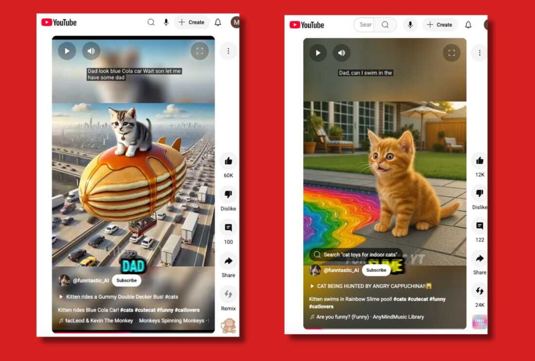 Love or hate them, 'AI slop' videos are taking over the internet : NPR