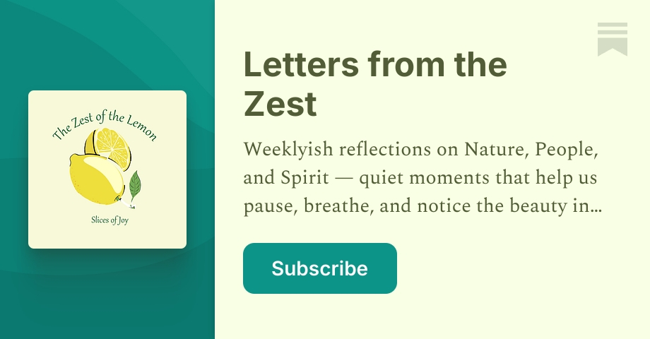 Letters from the Zest | Dave Karpowicz | Substack