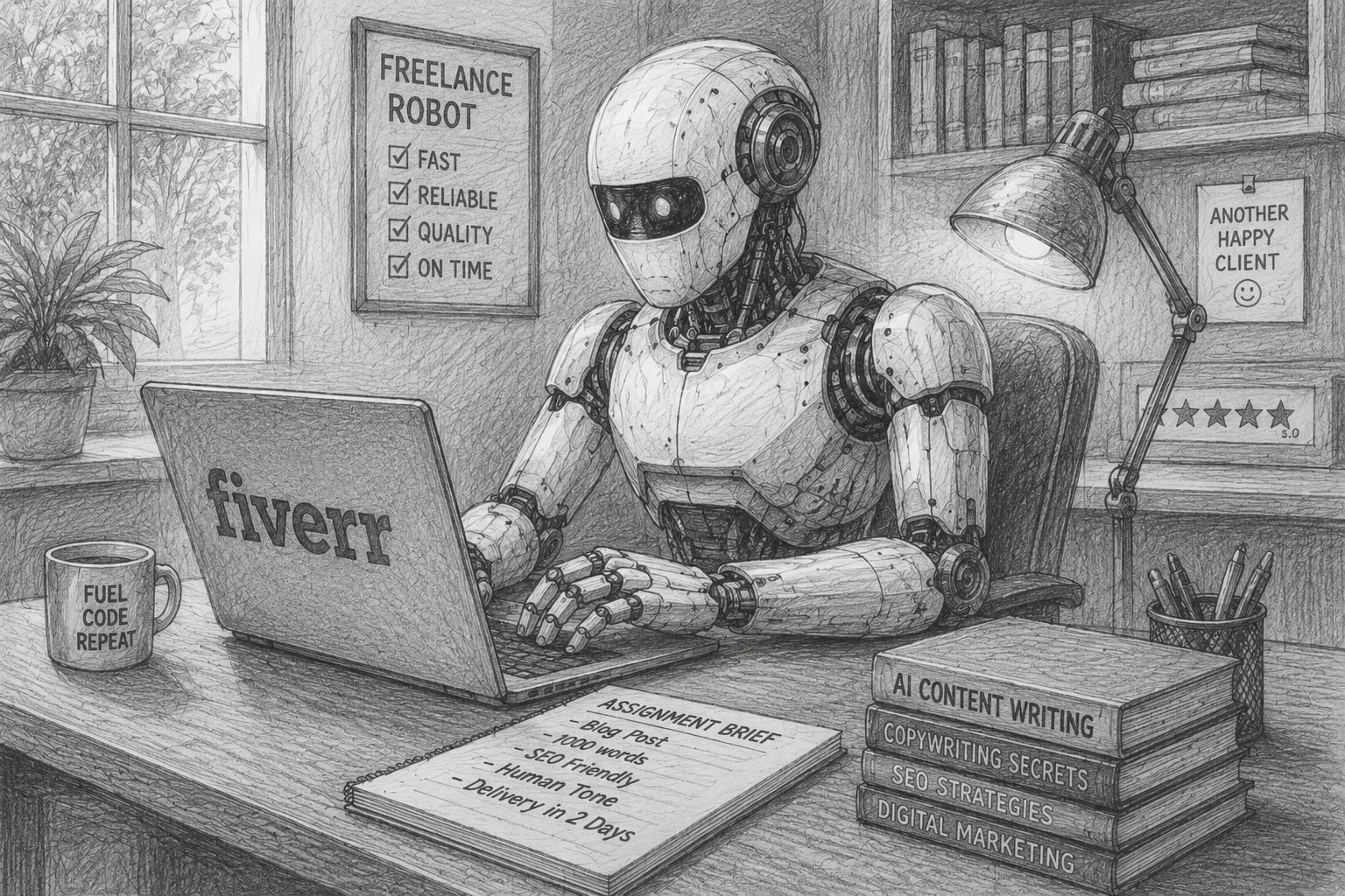 The $0.03 Freelancer: How Artificial Intelligence Is Rewriting the Economics of African Work