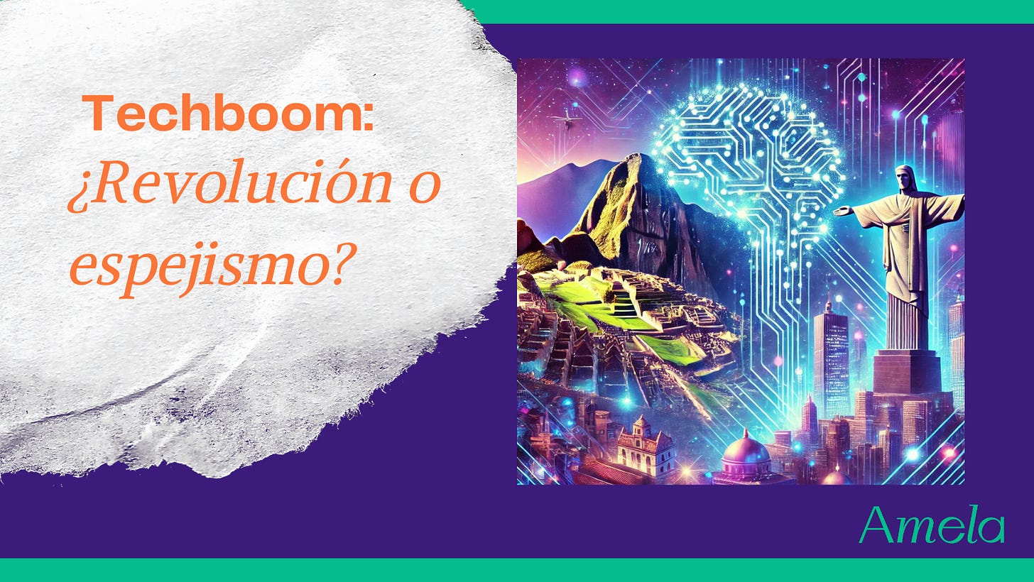 La newsletter semanal de Amela es un lugar para aprender sobre startups, estar al tanto de las noticias de tech en Latinoamérica y el mundo, y descubrir increíbles oportunidades. Si te gusta, suscríbete y compártela.