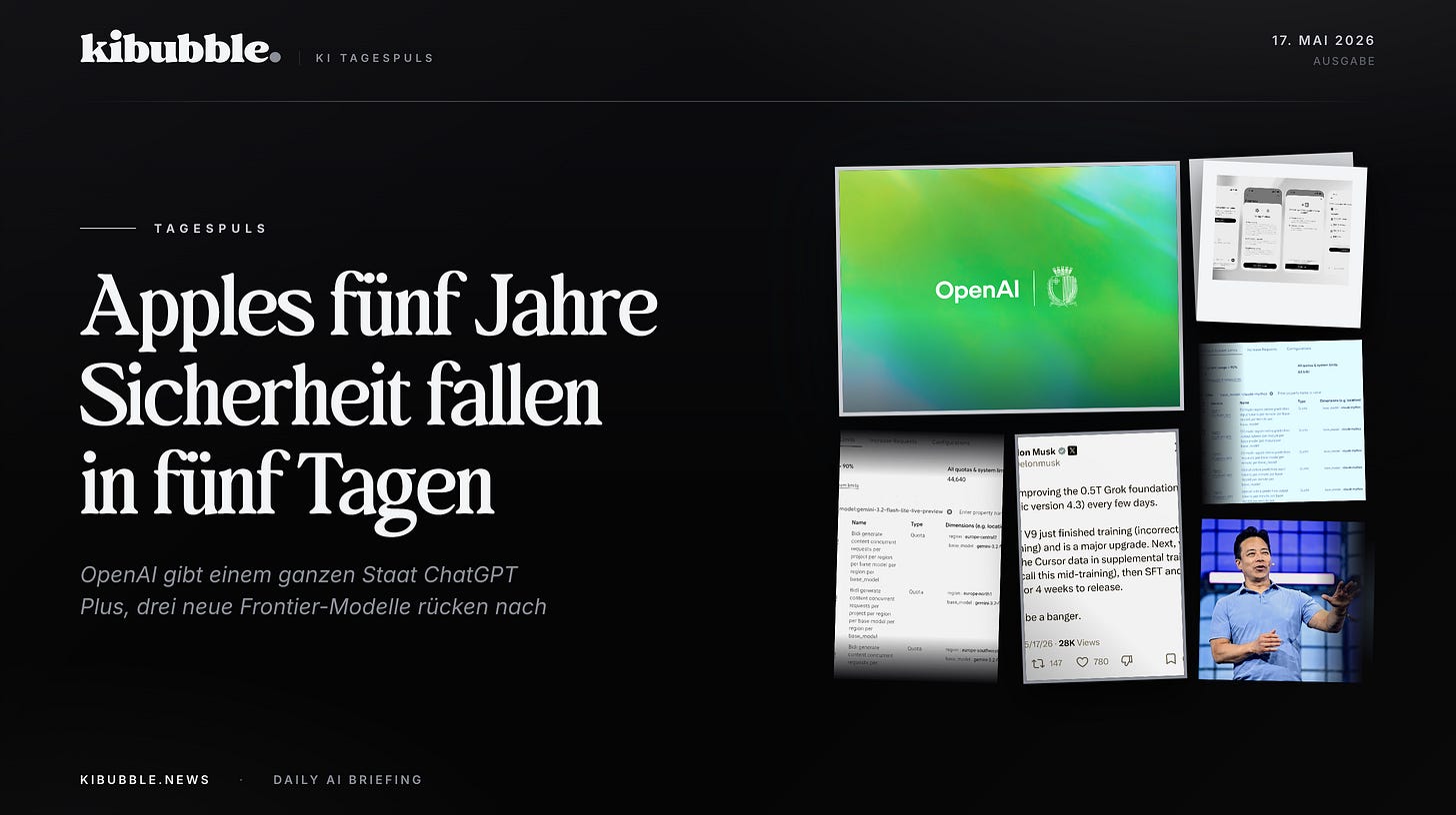 Apples fünf Jahre Sicherheit fallen in fünf Tagen Apples fünf Jahre Sicherheit fallen in fünf Tagen