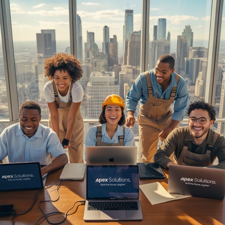 A group of people in a room with laptops

AI-generated content may be incorrect.