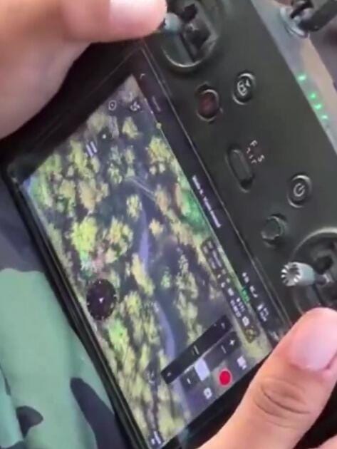 Mexican cartel drone operator's camera view Mexican cartel drone operator's camera view